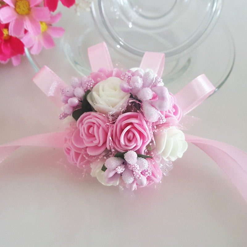 1 Pcs Wrist Flower Marriage Rose Corsages Silk Lace PE Foam Artificial Bridal Bridesmaid Hand Flower Christmas Wedding Decorn
1 Pcs Wrist Flower Marriage Rose Corsages Silk Lace PE Foam Artificial Bridal Bridesmaid Hand Flower Christmas Wedding Decorn