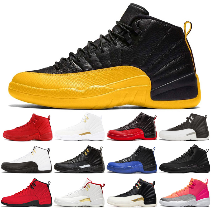 12 12s Bulls FIBA flu game basketball shoes Game Royal Gym Red Hot Punch OV Black white playoffs Reverse Taxi trainers Sports Sneakers
12 12s Bulls FIBA flu game basketball shoes Game Royal Gym Red Hot Punch OV Black white playoffs Reverse Taxi trainers Sports Sneakers