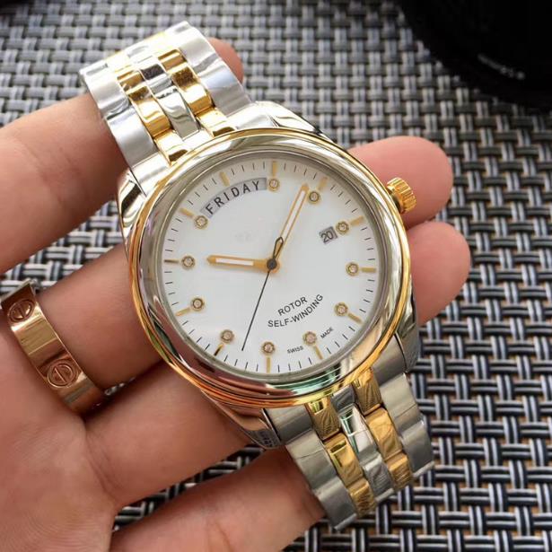 High-grade men's watches leisure fine steel band sapphire male quartz watch sapphire crystal glass mirror single fold button, Multi-color
High-grade men's watches leisure fine steel band sapphire male quartz watch sapphire crystal glass mirror single fold button, Multi-color