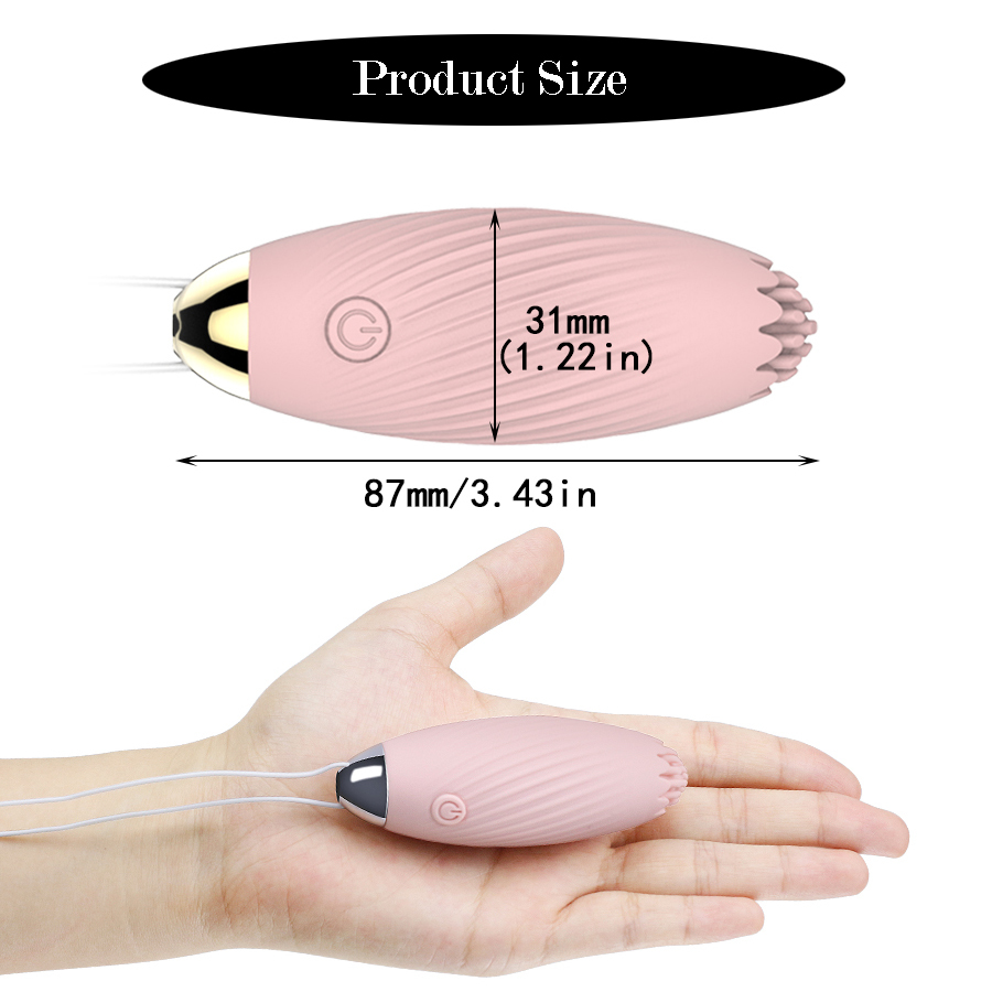 Khalesex Egg Vibrator Wireless Remote Powerful 7-mode USB Rechargeable Vibrations Tight Exercise vagina Sex Toy for Women Y191216