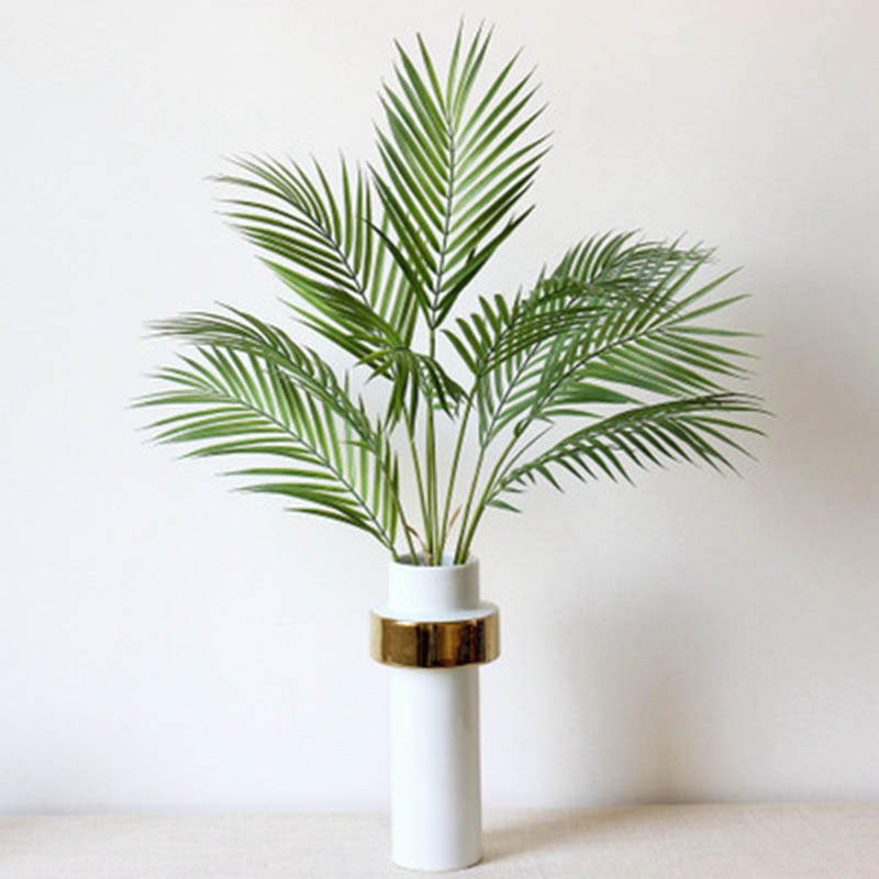 Green Artificial Palm Leaf Plastic Plants Tropical Tree Branch Fake Plants Jungle Home Garden Decor Wedding Decoration Accessory, 5-78cm
Green Artificial Palm Leaf Plastic Plants Tropical Tree Branch Fake Plants Jungle Home Garden Decor Wedding Decoration Accessory, 5-78cm