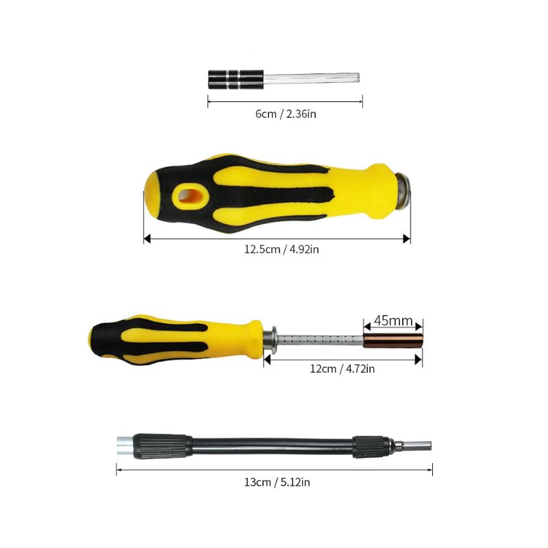 57 in 1 Multi-functional Telecommunication Tool Magnetic Torx Hex Slotted Screwdrivers Set Repair Tools Kit for phone
57 in 1 Multi-functional Telecommunication Tool Magnetic Torx Hex Slotted Screwdrivers Set Repair Tools Kit for phone