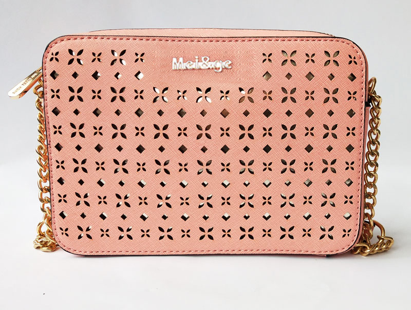 Pink sugao crossbody bag chain shoulder purse new style pu leather designer handbag fashion famous women messenger bag Hollow style, C1
Pink sugao crossbody bag chain shoulder purse new style pu leather designer handbag fashion famous women messenger bag Hollow style, C1