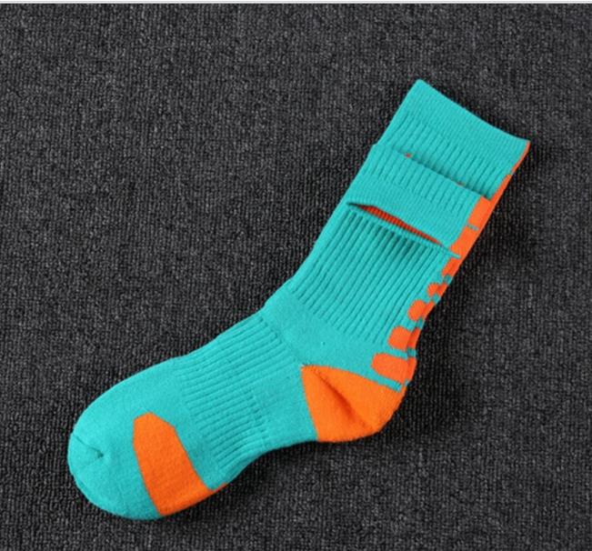 Towel-bottom basketball socks, high-tube elite professional cotton odor-proof socks