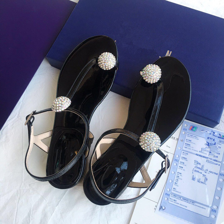 Hot Sale-mping cold drag low heel Korean version of Roman muller flat sandal with di