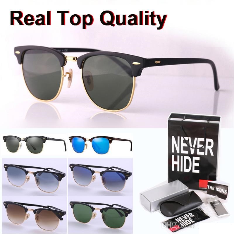 Top quality (Glass lens) sunglasses men women Metal hinge Sport Vintage sun glasses with original box, packages, accessories, everything!, White;black
Top quality (Glass lens) sunglasses men women Metal hinge Sport Vintage sun glasses with original box, packages, accessories, everything!, White;black