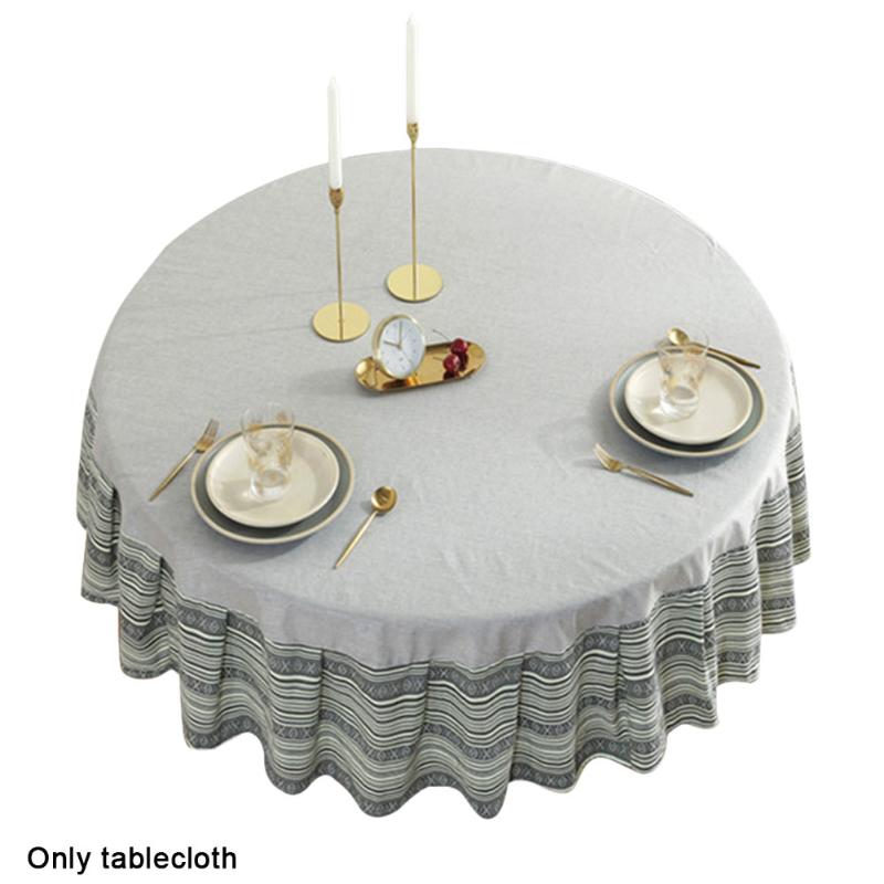 Dining Room Kitchen Protective Cover Home Decor Oilproof Ethnic Style Wedding Round Tablecloth Table Outdoor Mat Waterproof, Blue
Dining Room Kitchen Protective Cover Home Decor Oilproof Ethnic Style Wedding Round Tablecloth Table Outdoor Mat Waterproof, Blue