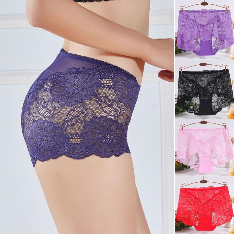 Women Soft Seamless Panties Lace Crochet Moisture Absorption Briefs Transparent Underwear, Light yellow
Women Soft Seamless Panties Lace Crochet Moisture Absorption Briefs Transparent Underwear, Light yellow