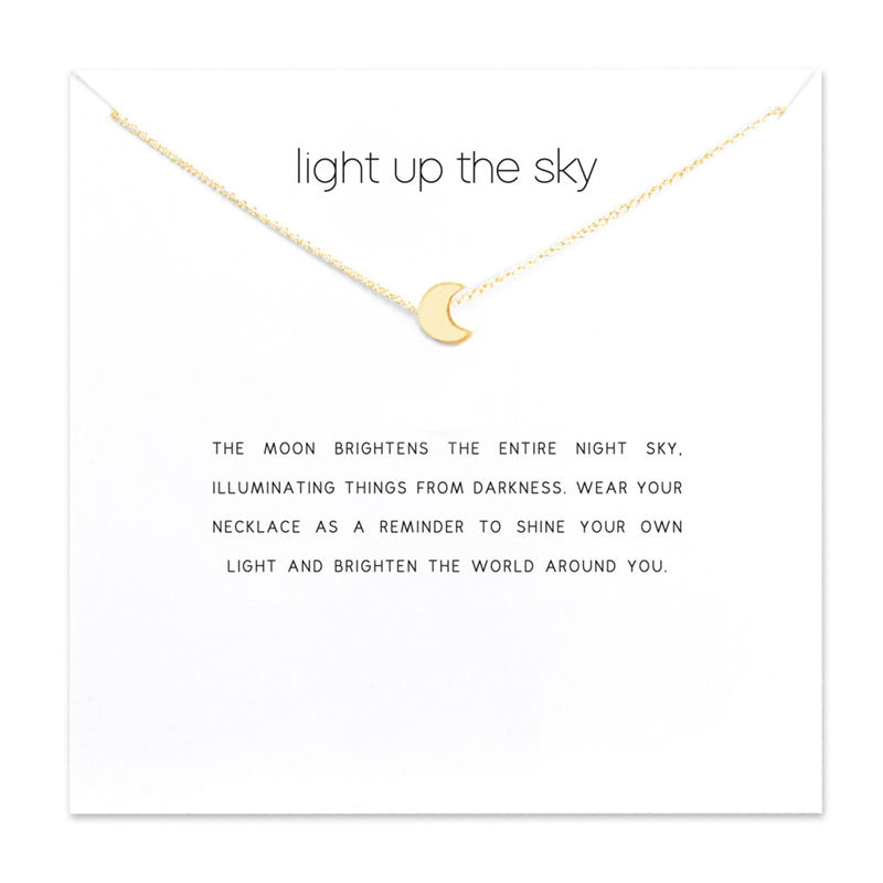 Fashion Half Moon Pendant Necklace Women Minimalist Clavicle Chain Choker Necklaces Valentine's Day Gift Card Mothers Day, Silver
Fashion Half Moon Pendant Necklace Women Minimalist Clavicle Chain Choker Necklaces Valentine's Day Gift Card Mothers Day, Silver