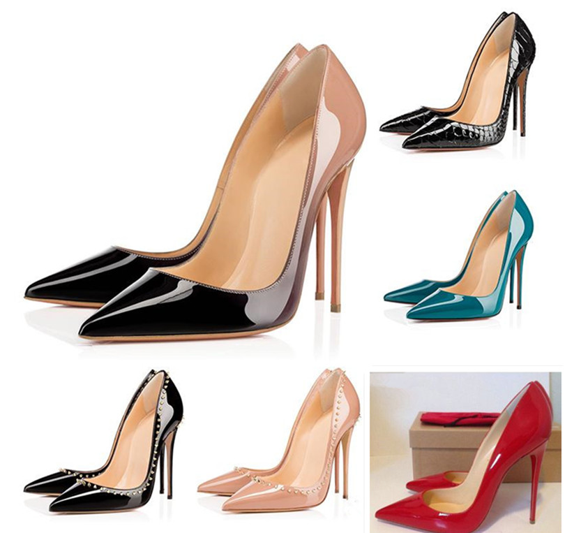 With box 2020 Fashion luxury designer women shoes high heels 8cm 10cm 12cm Nude black red Leather Pointed Toes Pumps bottoms Dress shoes
With box 2020 Fashion luxury designer women shoes high heels 8cm 10cm 12cm Nude black red Leather Pointed Toes Pumps bottoms Dress shoes