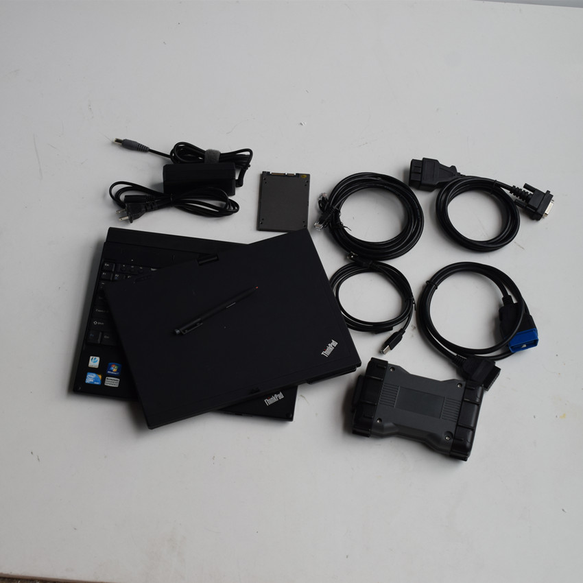 mb star c6 ssd Diagnosis tool VCI CAN DOIP Protocol with laptop thinkpad x220t tablet i5 4g touch screen full ready to use