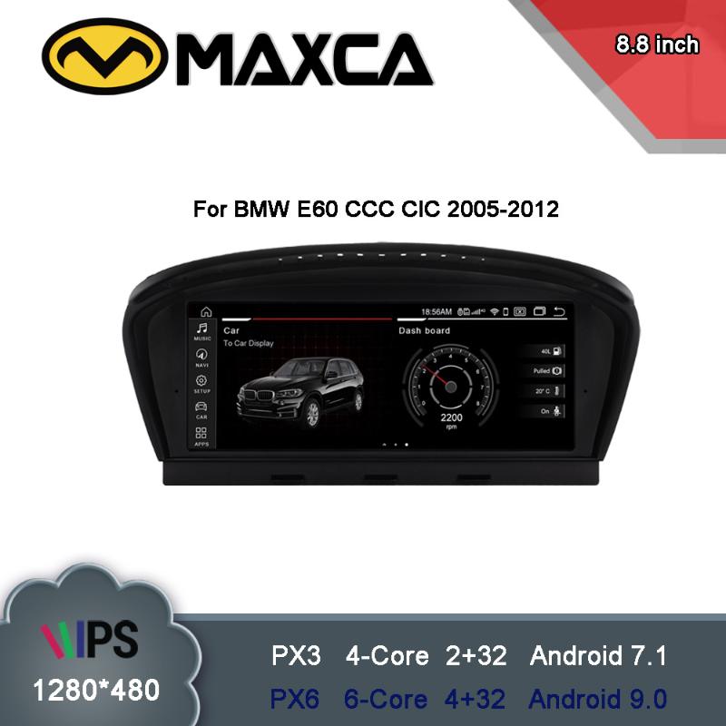 MAXCA 8.8 inch Android Car Multimedia Player for E60 5 Series E90 3 Series CCC CIC Android Navigation GPS
MAXCA 8.8 inch Android Car Multimedia Player for E60 5 Series E90 3 Series CCC CIC Android Navigation GPS