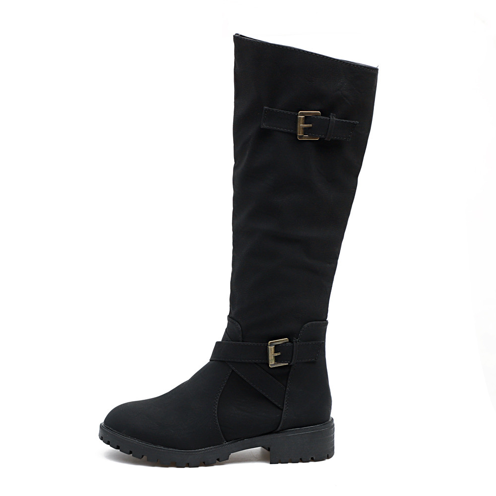 New Autumn Winter Womens Knee High Calf Biker Sexy Boots Ladies Zip Punk Military Combat Army Boots party Women's Shoes, Black
New Autumn Winter Womens Knee High Calf Biker Sexy Boots Ladies Zip Punk Military Combat Army Boots party Women's Shoes, Black
