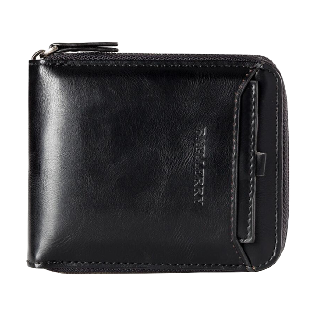 Men Wallet Zipper Purse Coin Holder Large Capacity Phone Key Holder