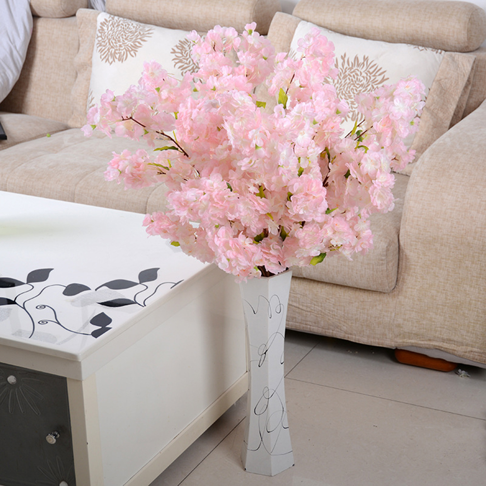 2pcs Artificial Cherry Blossom Flowers Branch Fake Flowers for Wedding Party Decorations Home Decor, Pink
2pcs Artificial Cherry Blossom Flowers Branch Fake Flowers for Wedding Party Decorations Home Decor, Pink