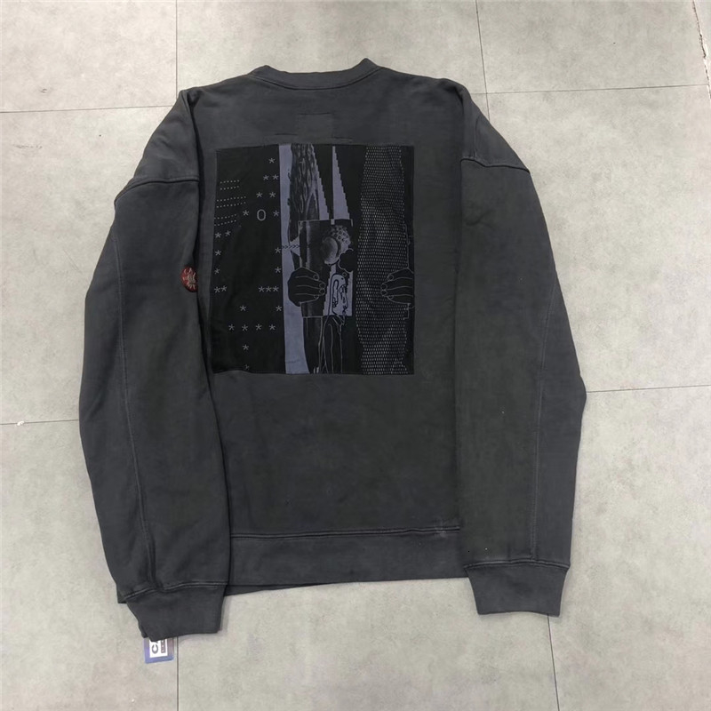 CAVEMPT Sweatshirts Men Women Retro Washed Do Old HOODY Sweatshirts CAV EMPT Pullover Streetwear Coats T200319
