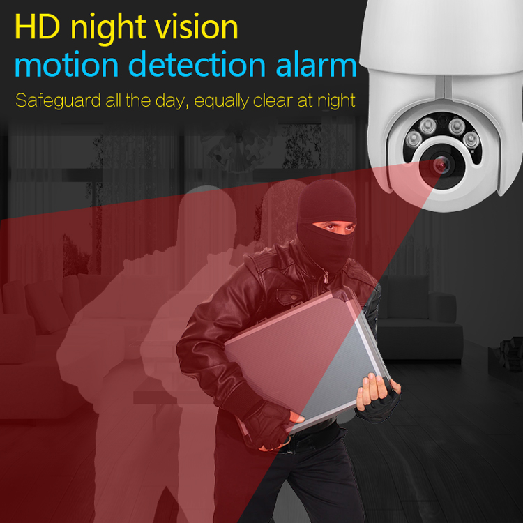 HD 1080P Cloud Storage Wireless Wifi PTZ IP Camera waterproof Outdoor Speed Dome Camera IR Night vision video Surveillance CCTV camcorder