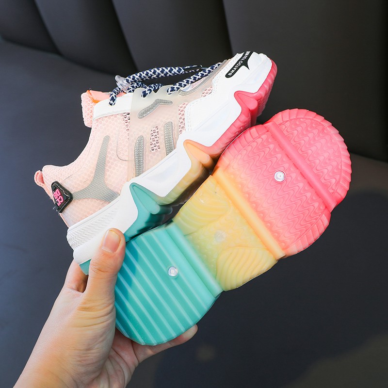 Hot Girls summer casual mesh shoes baby non-slip Color sole sports shoes Elementary middle school students girl shoe Kdis, Pink
Hot Girls summer casual mesh shoes baby non-slip Color sole sports shoes Elementary middle school students girl shoe Kdis, Pink