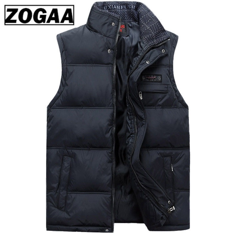 ZOGAA Men's Sleeveless Parkas Vest Homme Winter Casual Coats Male Cotton-Padded Warm Vest Men's Thicken Waistcoat Plus Size 4XL, Black
ZOGAA Men's Sleeveless Parkas Vest Homme Winter Casual Coats Male Cotton-Padded Warm Vest Men's Thicken Waistcoat Plus Size 4XL, Black
