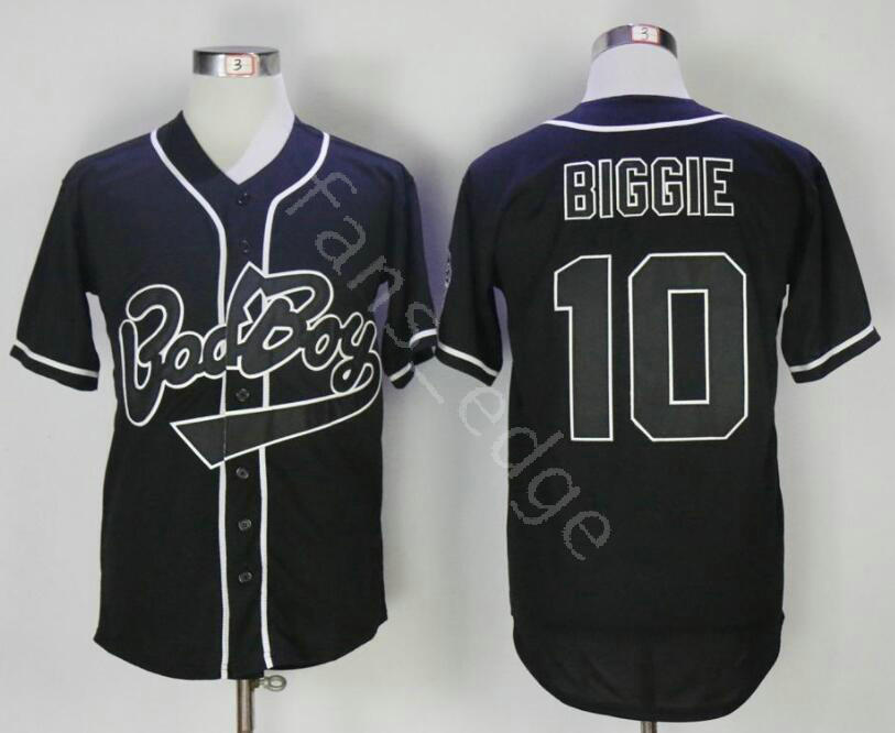 Discount B.I.G. Biggie Smalls Jersey The Notorious Movie Bad Boy #10 Biggie Black Stitched Baseball Film Buttons Jerseys Shirts Size S-XXXL, White
Discount B.I.G. Biggie Smalls Jersey The Notorious Movie Bad Boy #10 Biggie Black Stitched Baseball Film Buttons Jerseys Shirts Size S-XXXL, White