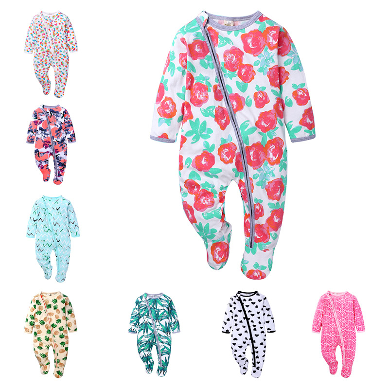 Baby Zipper Jumpsuit 7 Design Printed Onesies Kids Designes Clothes Boys Vêtement Bébé Footies Infant Girls Toddler Boys Outfits 060221, #2
Baby Zipper Jumpsuit 7 Design Printed Onesies Kids Designes Clothes Boys Vêtement Bébé Footies Infant Girls Toddler Boys Outfits 060221, #2