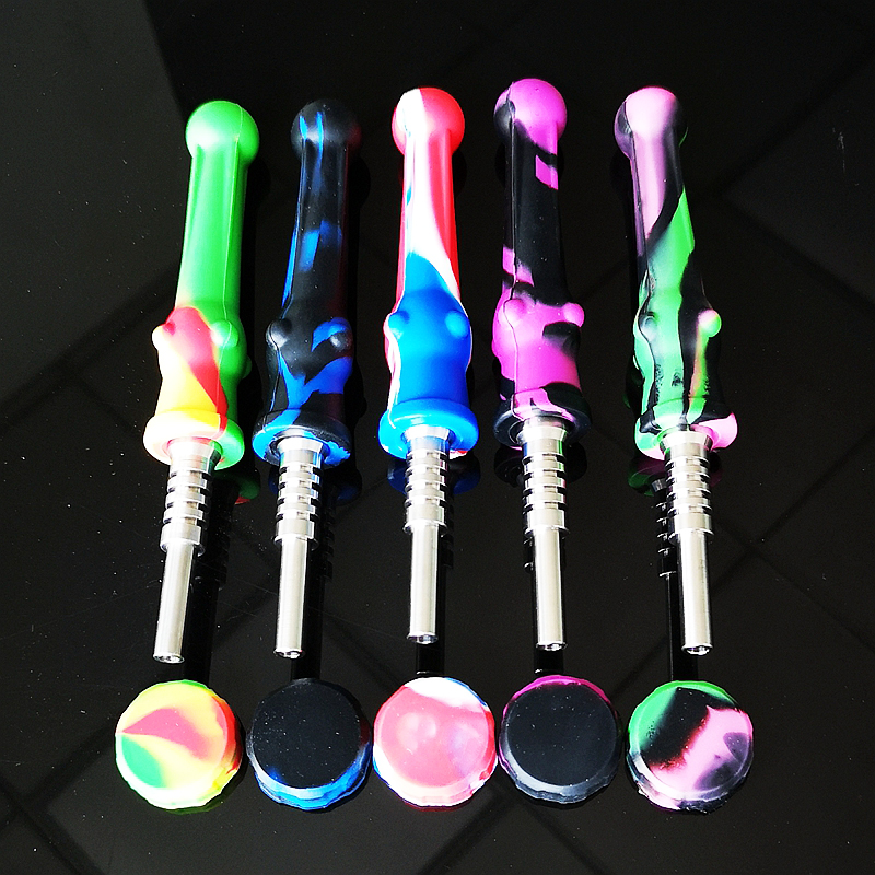 Silicone Nector Collector Kit Oil Dab Rigs With 14mm Titanium Nail Oil Box NC Kits Smoking Accessories
Silicone Nector Collector Kit Oil Dab Rigs With 14mm Titanium Nail Oil Box NC Kits Smoking Accessories