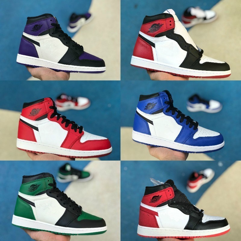 2019 High 1 OG TOP 3 Homage Banned Bred Game Royal Blue Mid Hare Women Chicago Basketball Shoes Men 1s Red White Black Toe Sneakers, White;red
2019 High 1 OG TOP 3 Homage Banned Bred Game Royal Blue Mid Hare Women Chicago Basketball Shoes Men 1s Red White Black Toe Sneakers, White;red