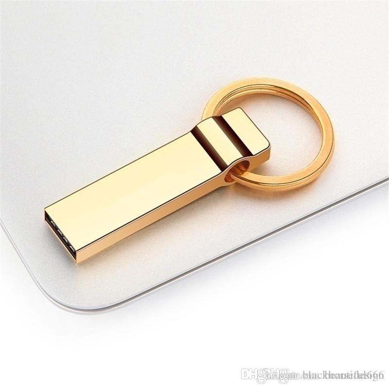 100 Real Capacity Gold 128GB 30 USB Flash Drive Memory Stick Pen Drive