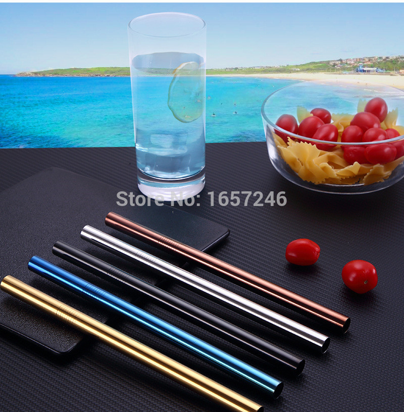 800pcs 12mmx215mm Stainless Steel Drinking Straw Wide Long Reusable Fat Metal Smoothie Straws Factory wholesale
800pcs 12mmx215mm Stainless Steel Drinking Straw Wide Long Reusable Fat Metal Smoothie Straws Factory wholesale
