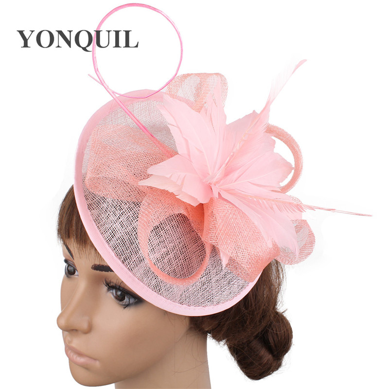 17 Colors select red Fascinator hats for weddings sinamay church party hats fancy feather headbands for kentucky derby cap retail SYF113
17 Colors select red Fascinator hats for weddings sinamay church party hats fancy feather headbands for kentucky derby cap retail SYF113