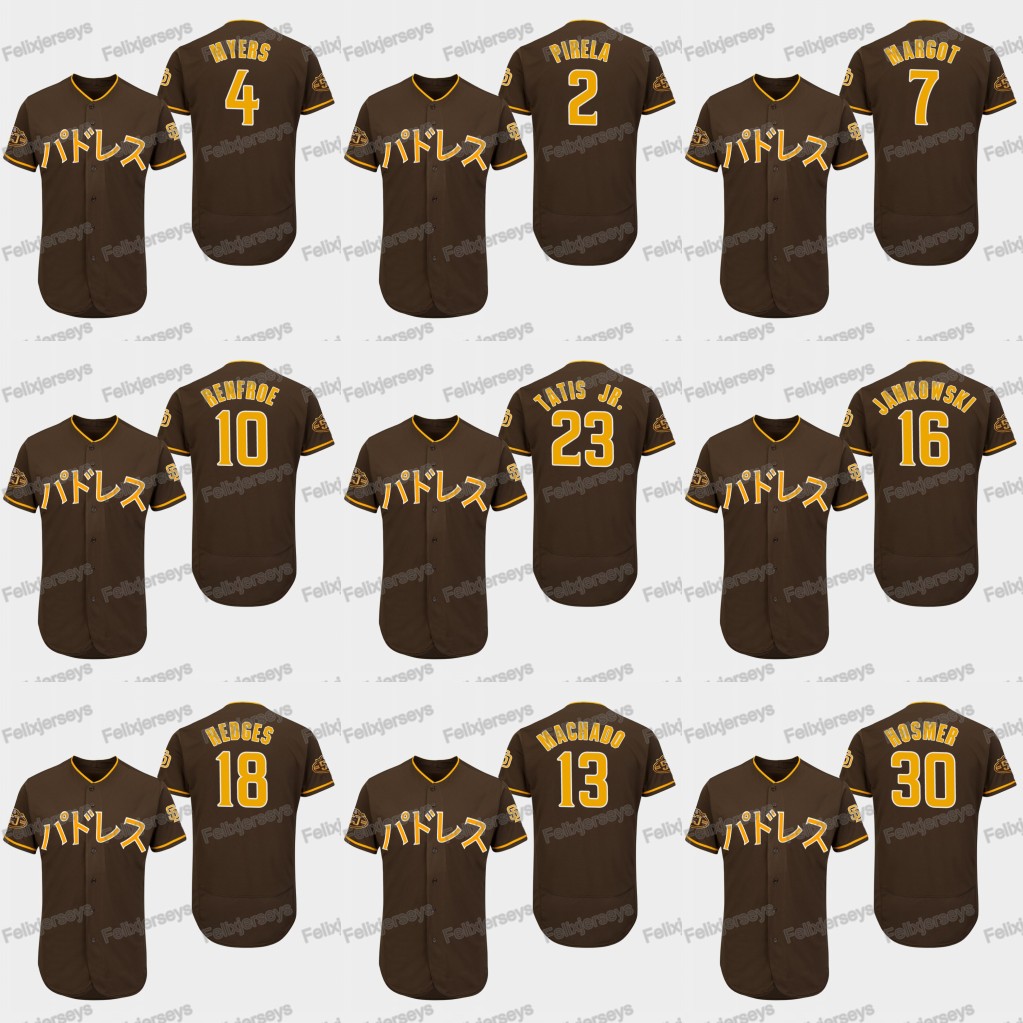 Hunter Renfroe 2019 Asian Heritage Month Fernando Tatis Jr. Manny Machado Wil Myers Francisco Mejia Manuel Margot Eric Hosmer Hedges Jersey, Blue;black
Hunter Renfroe 2019 Asian Heritage Month Fernando Tatis Jr. Manny Machado Wil Myers Francisco Mejia Manuel Margot Eric Hosmer Hedges Jersey, Blue;black