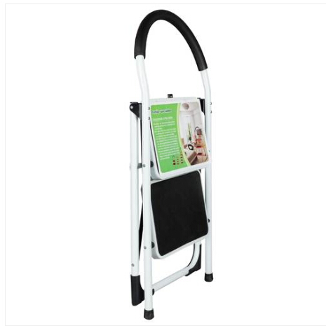 Fashion 2021 Wholesales HOT Sales Folding Stool Heavy Duty Industrial Lightweight 2-Step Ladder White