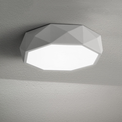 Modern Bedroom Sitting Room LED Ceiling Lights Act Role Ofing Circular Geometric Kitchen Toilet Absorb Dome Light