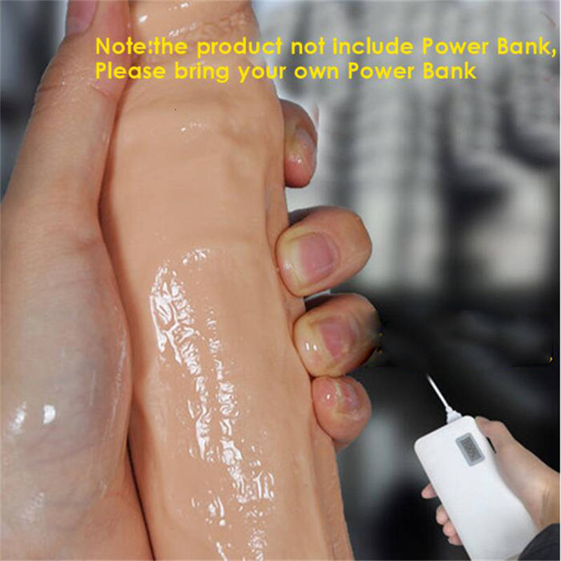 Ataullah 23CM Vibrator Sex Toys for Woman 10 Speeds Big Dildo Realistic Silicone Huge Dildo Penis Powerful Adult Toy ST115 Y191022