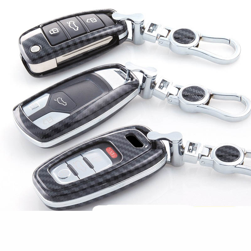 carbon fiber car key Case bags Cover key Shell for audi a3 a4 b8 b6 8p a5 c6 q5 accessories key chain keychain Protection covers
carbon fiber car key Case bags Cover key Shell for audi a3 a4 b8 b6 8p a5 c6 q5 accessories key chain keychain Protection covers