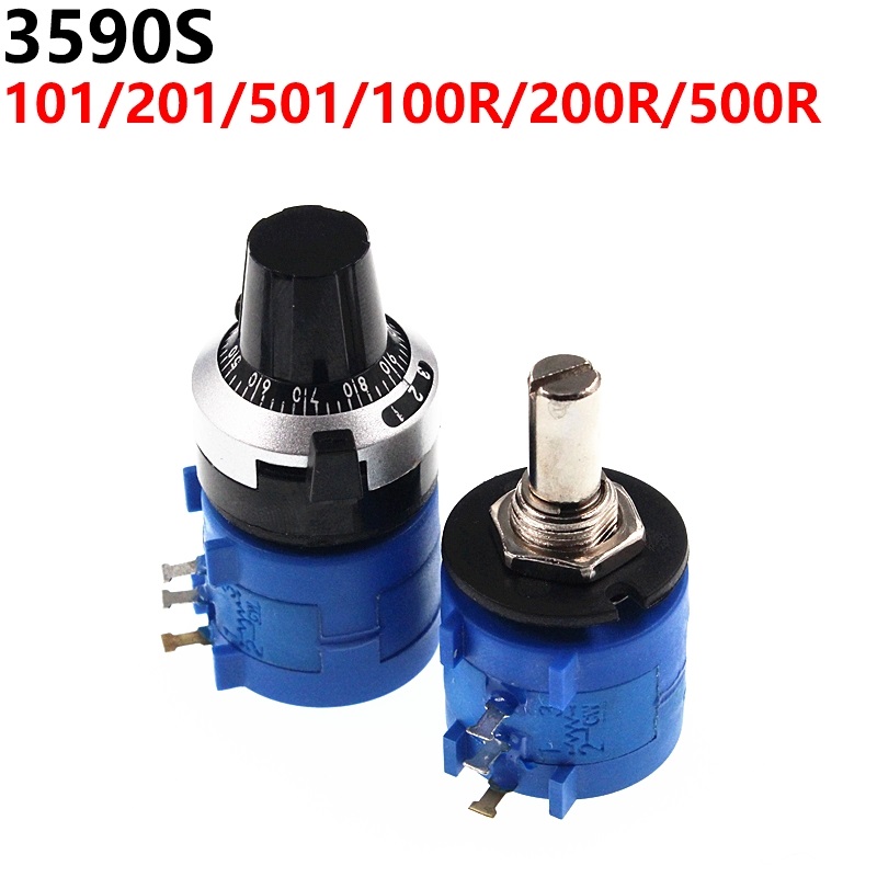 Multi-turn potentiometer 3590 3590S 500R 501 precision adjustable resistor