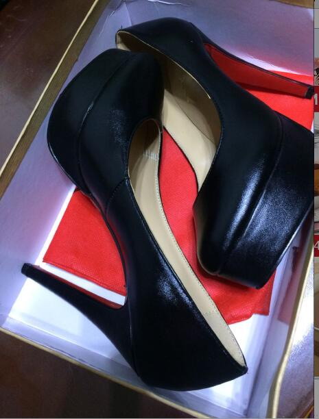 2019NEW Designer Brand Black Matte Leather Round Toes Red Bottom High Heels,Fashion Women Nude Shiny Leather Waterproof Platform Dress Shoe
2019NEW Designer Brand Black Matte Leather Round Toes Red Bottom High Heels,Fashion Women Nude Shiny Leather Waterproof Platform Dress Shoe