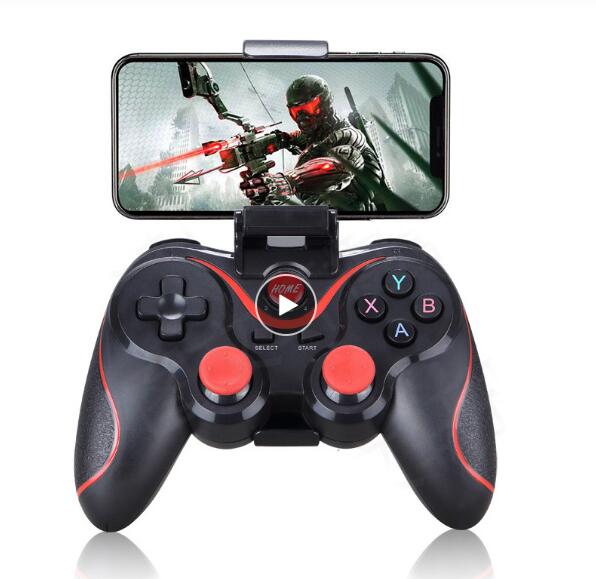 Wireless Android Gamepad T3 X3 Wireless Joystick Game Controller bluetooth BT3.0 Joystick For Mobile Phone Tablet TV Box Holder
Wireless Android Gamepad T3 X3 Wireless Joystick Game Controller bluetooth BT3.0 Joystick For Mobile Phone Tablet TV Box Holder