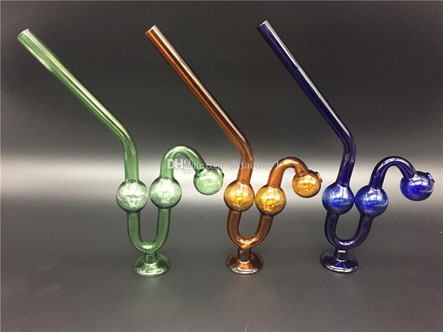 20CM snakelike Tobacco Bowl pipes Glass Pyrex Oil Burner Pipe Glass smoking tobacco Glass Tube Bubbler vaporizer tobacco pipes for herbal
20CM snakelike Tobacco Bowl pipes Glass Pyrex Oil Burner Pipe Glass smoking tobacco Glass Tube Bubbler vaporizer tobacco pipes for herbal