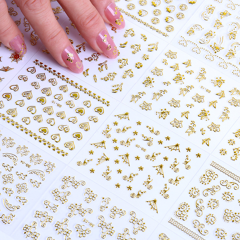 30 Sheets Water Nail Stickers Gold Cartoon Animal Flamingo Hollow Designs Sliders For Nail Decals DIY Manicure Decora, 30pcs different8
30 Sheets Water Nail Stickers Gold Cartoon Animal Flamingo Hollow Designs Sliders For Nail Decals DIY Manicure Decora, 30pcs different8