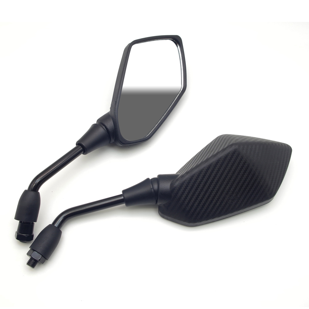 Carbon Color Universal 10mm motorcycle mirror Black Side Rearview Mirrors FOR fz6n z750 xmax 125 mt 03 gsr 600 forza 300
Carbon Color Universal 10mm motorcycle mirror Black Side Rearview Mirrors FOR fz6n z750 xmax 125 mt 03 gsr 600 forza 300