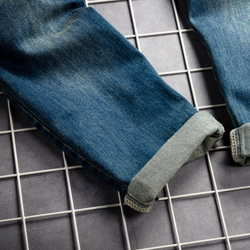 Men's Jeans Spring Fall Mens Vintage Detachable Denim Cargo Overalls HipHop Long Sleeve Tops Straight Pants Big Size Rompers Male Jumpsuit