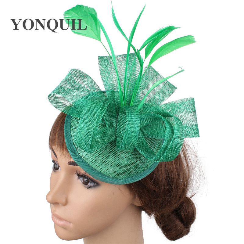 New arrival Women sinamay fascinator wedding base hat feather adorn DIY hair accessories charming headpiece attractive lady Occasion SYF101
New arrival Women sinamay fascinator wedding base hat feather adorn DIY hair accessories charming headpiece attractive lady Occasion SYF101