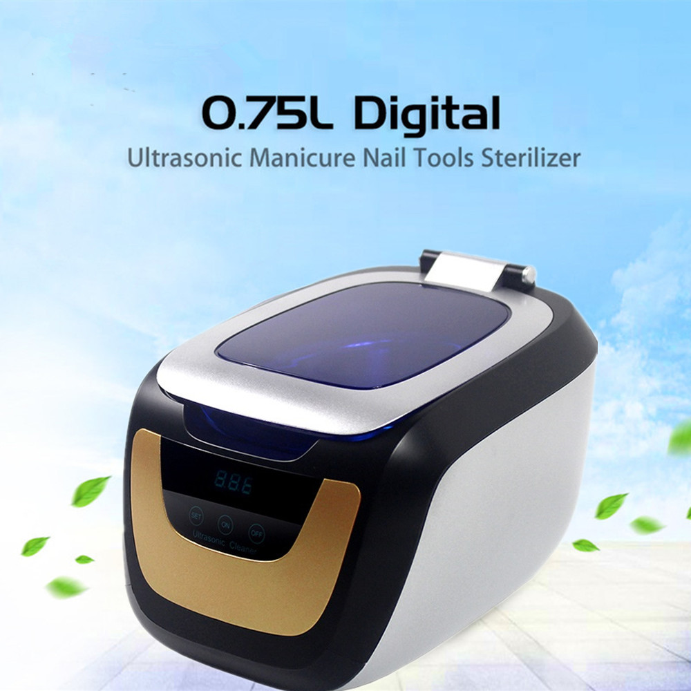 750ml 50W Ultrasonic Cleaner Multipurpose Jewelry Glasses Watch CD Ring Cleaning Machine Intelligent ControlTime Setting Digital Touch Panel
750ml 50W Ultrasonic Cleaner Multipurpose Jewelry Glasses Watch CD Ring Cleaning Machine Intelligent ControlTime Setting Digital Touch Panel