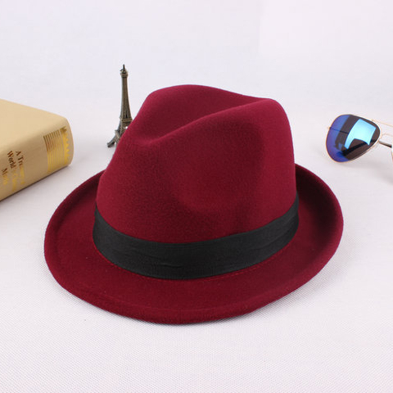 2018 New Spring Summer Unisex Structured Linen Fedora Hat Vintage Hats For Men Women Jazz Felt Hats Parent-Child Cap Panama Caps D19011102