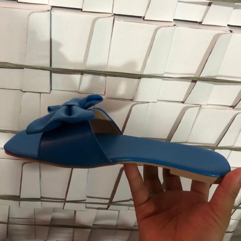 Red Satin Sexy Bow Silk Slippers Woman Comfortable Low Heel Summer Slides Women Fashion Soft Bottom Sandals Female 2020, Blue
Red Satin Sexy Bow Silk Slippers Woman Comfortable Low Heel Summer Slides Women Fashion Soft Bottom Sandals Female 2020, Blue