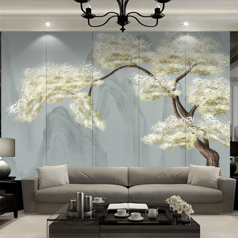 Customize Art tree light color fresh living room sofa background wall painting custom large mural wallpaper papel de parede para, As pic
Customize Art tree light color fresh living room sofa background wall painting custom large mural wallpaper papel de parede para, As pic