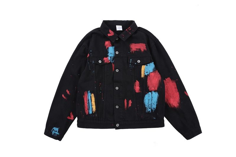 Original Design Paint Printed Design Graffiti Men Black Denim Jacket Hiphop Streetwear Men Casual Denim Jeans Jacket
Original Design Paint Printed Design Graffiti Men Black Denim Jacket Hiphop Streetwear Men Casual Denim Jeans Jacket