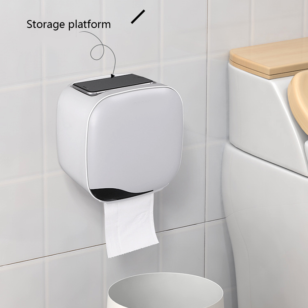 Waterproof Tissue Box Bathroom Wall Mounted Plastic Toilet Paper Holder Storage Box Durable Roll Paper Towel Rack Holders
Waterproof Tissue Box Bathroom Wall Mounted Plastic Toilet Paper Holder Storage Box Durable Roll Paper Towel Rack Holders