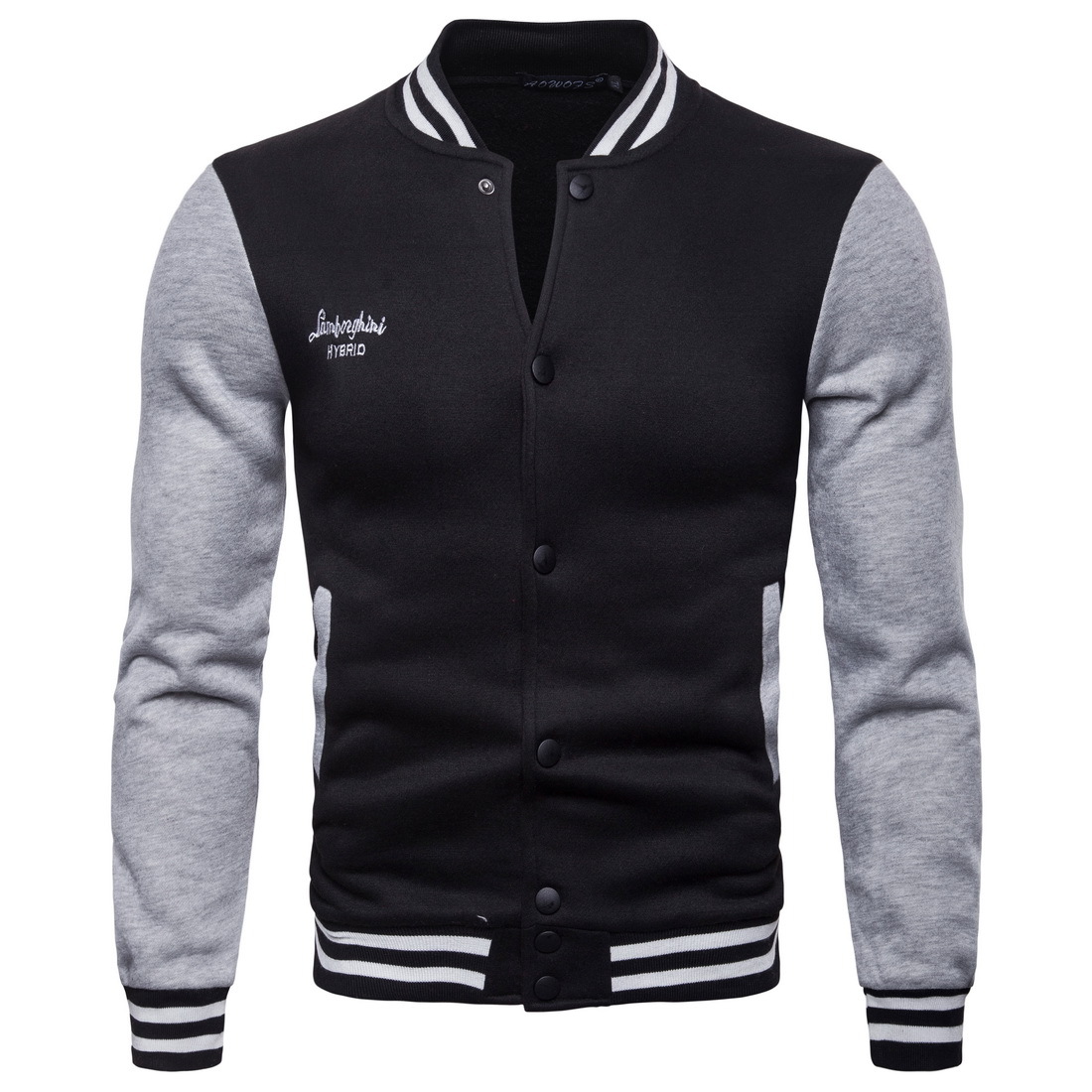 New Men Baseball Jacket Fashion Design Wine Red Mens Slim Fit College Varsity Jacket Men Stylish coat, Black
New Men Baseball Jacket Fashion Design Wine Red Mens Slim Fit College Varsity Jacket Men Stylish coat, Black